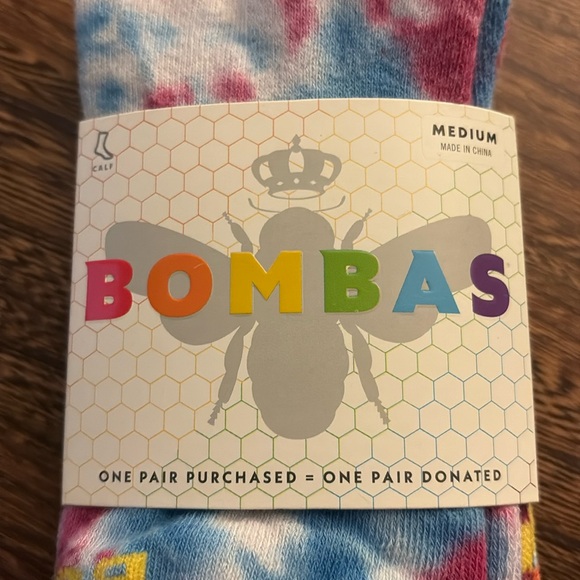 Bombas Pride Tie-Dye Calf Socks - Picture 4 of 4